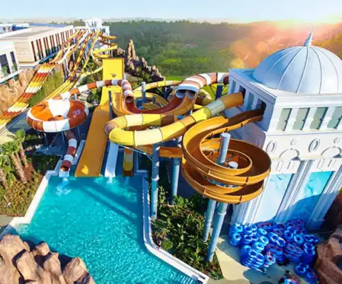THE LAND OF LEGENDS THEME PARK AND AQUA PARK